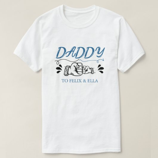 オーダーメイド父の日Tシャツ Tシャツ (デザイン正面)
