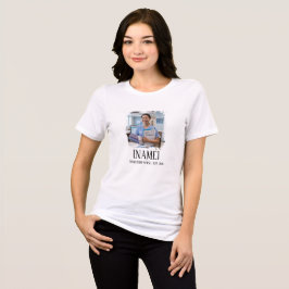 オーダーメイド看護師サイン入りTシャツ - カスタムRNギフト トライブレンドTシャツ