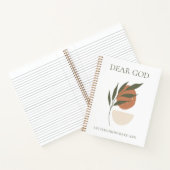 オーダーメイド聖書勉強クリスチャンの祈り ノートブック (内部)