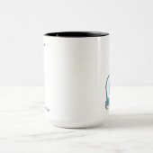 オーダーメイド聴診器 名前入り マグカップ (中央)