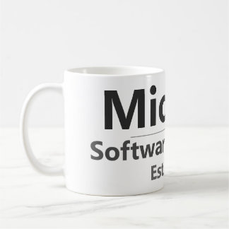 オーダーメイド職場マグカップ - カスタム氏名+職種 英語Gi コーヒーマグカップ