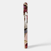 オーダーメイド芍薬スマホケース アプリコットゴールドの花 Case-Mate iPhoneケース (裏面 / 左)