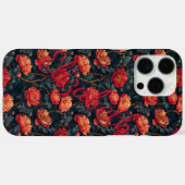 オーダーメイド芍薬柄iPhoneケース 感謝の気持ちを込めて Case-Mate iPhoneケース (裏面 (横))