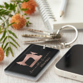 オーダーメイド裁縫機械事業の変更 キーホルダー (正面右)