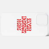 オーダーメイド誕生日記念カスタムiPhoneケース Case-Mate iPhoneケース (裏面 (横))
