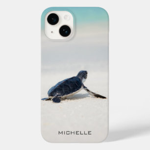 オーダーメイド赤ちゃんウミガメビーチジャーニー Case-Mate iPhone 14ケース