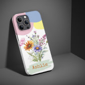オーダーメイド野の花iPhone 15 Proケース iPhoneケース