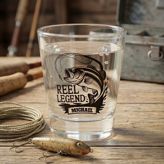 オーダーメイド釣りグッズ Reel Legend ショットグラス
