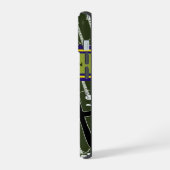 オーダーメイド音楽ギターパターン iPhone 15ケース (左側面)