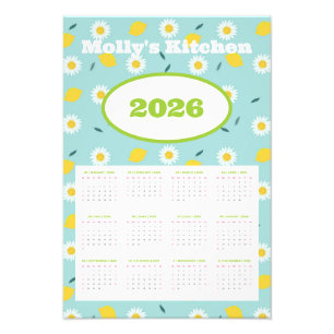 オーダーメイド2026年カレンダー フォトプリント