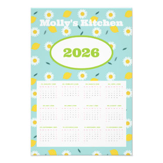 オーダーメイド2026年カレンダー フォトプリント           