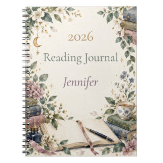 オーダーメイド2026読書家のためのリーディングジャーナル ノートブック