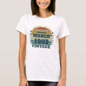 オーダーメイド40歳の誕生日パーティー Tシャツ (正面)