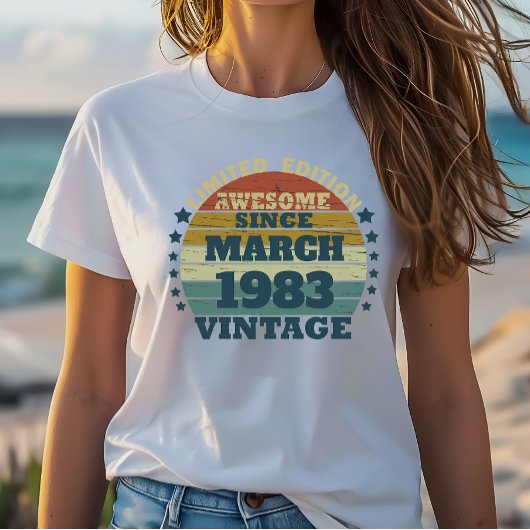 オーダーメイド40歳の誕生日パーティー Tシャツ