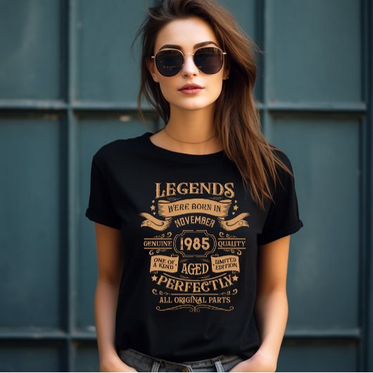 オーダーメイド40歳の誕生日パーティー Tシャツ
