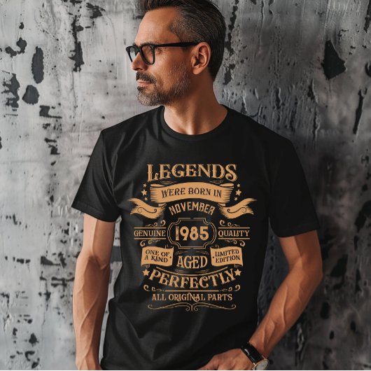 オーダーメイド40歳の誕生日パーティー Tシャツ