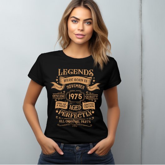 オーダーメイド50歳の誕生日パーティー Tシャツ