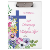 オーダーメイド60周年修道院宗教生活 クリップボード (正面)