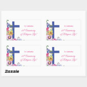 オーダーメイド60周年修道院宗教生活 長方形シール (シート)