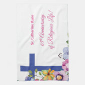 オーダーメイド65周年修道院宗教生活 キッチンタオル (縦)