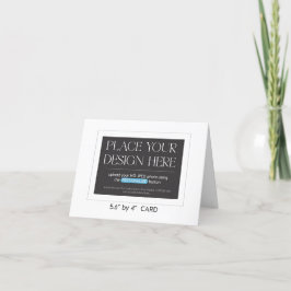 オーダーメイド ありがとうカード - 5.6 x 4 インチ サンキューカード