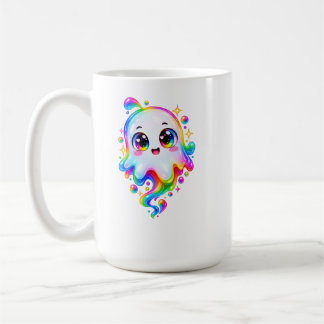 オーダーメイド かわいいおばけのハロウィンフォトTシャツ コーヒーマグカップ