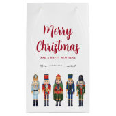 オーダーメイド かわいいくるみ割り人形 クリスマス スモールペーパーバッグ (裏面)
