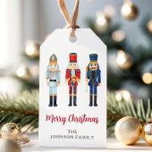 オーダーメイド かわいいくるみ割り人形 メリークリスマス ギフトタグ