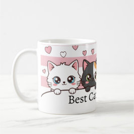 オーダーメイド かわいいキャット コーヒーカップ