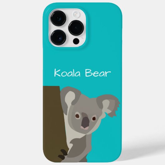 オーダーメイド かわいいコアラ Case-Mate iPhoneケース (裏面)