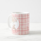 オーダーメイド かわいいテディベア コーヒーマグカップ (正面左)