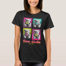 オーダーメイド かわいいテディベア Tシャツ
