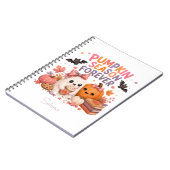 オーダーメイド かわいいハロウィンノート ノートブック (左側)