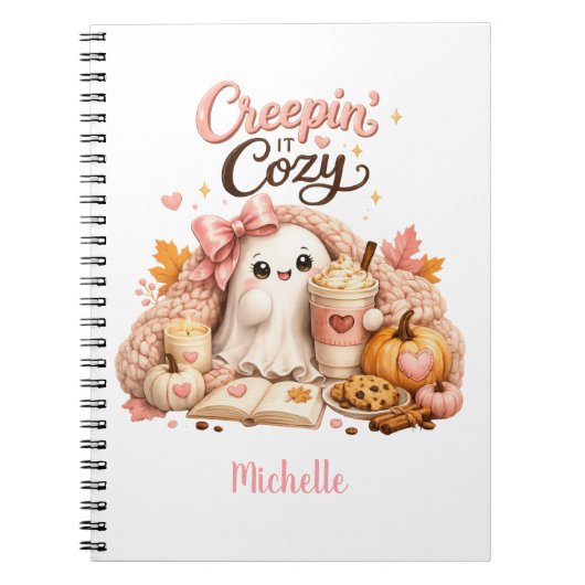 オーダーメイド かわいいハロウィンノート ノートブック (正面)