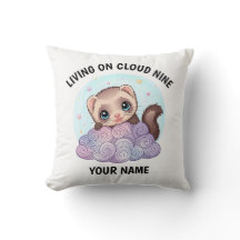 オーダーメイド かわいいフェレット クッション