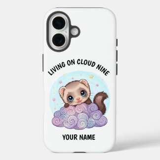 オーダーメイド かわいいフェレット iPhone カバー