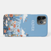 オーダーメイド かわいいボタニカルエレガントな野の花 Case-Mate iPhoneケース (裏面(横))