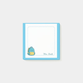 オーダーメイド かわいい先生用バックパック付箋 ポストイット