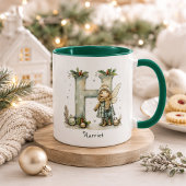 オーダーメイド かわいい妖精 クリスマスギフト マグカップ