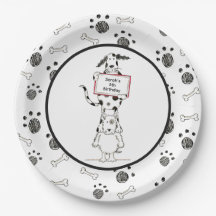 オーダーメイド かわいい犬のアクロバット 誕生日