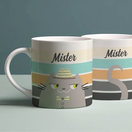 オーダーメイド かわいい レトロ コーヒーマグカップ