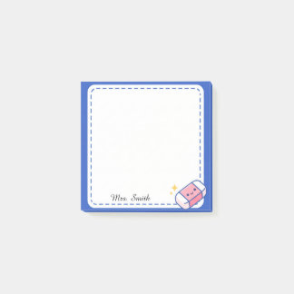 オーダーメイド かわいい 先生用 付箋 消しゴム デザイン