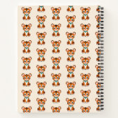 オーダーメイド かわいい 子トラ  ノートブック (裏面)