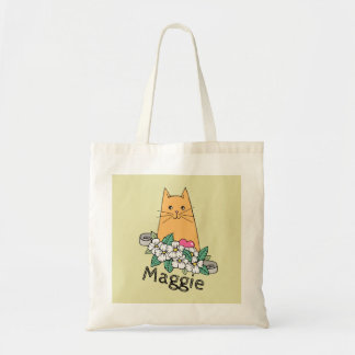 オーダーメイド かわいい 猫 トートバッグ