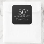 オーダーメイド アニバーサリー モダン おしゃれ ミニマリスト スクエアシール (バッグ)