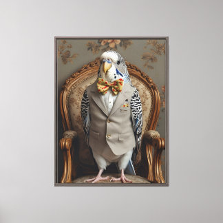 オーダーメイド インコ アートプリント キャンバスプリント