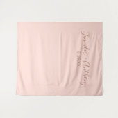 オーダーメイド ウェディングバックドロップ タペストリー (正面(横))