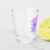 オーダーメイド ウェディング記念品 ウォーターカラースプラッシュ ショットグラス (左)