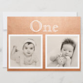 オーダーメイド ウェディング カップル 年齢 ローズゴールド テーブルナンバー (裏面)