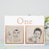 オーダーメイド ウェディング カップル 年齢 ローズゴールド テーブル ナンバー 招待状 (スタンド正面)